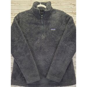 Patagonia Gray Fleece Pullover Hoodie